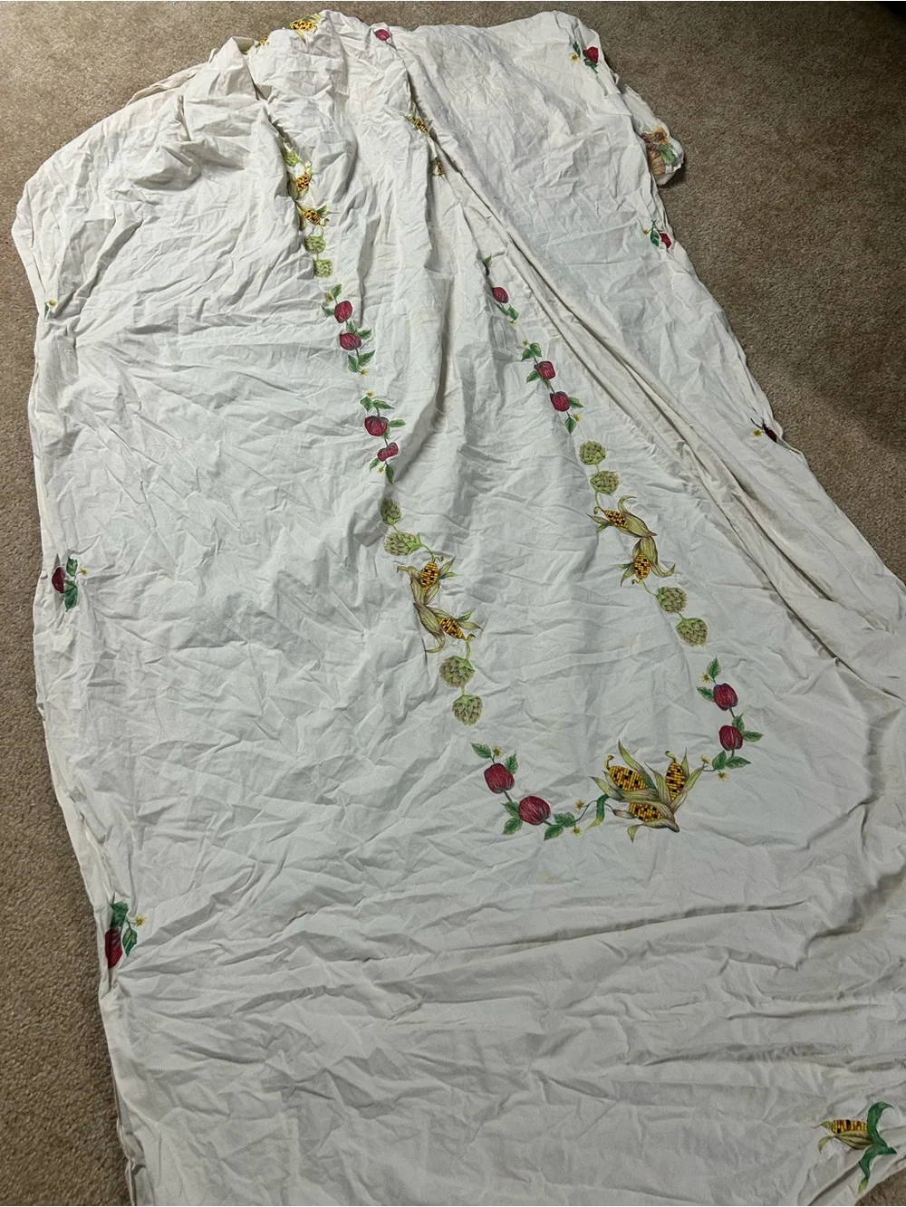 Fall tablecloth